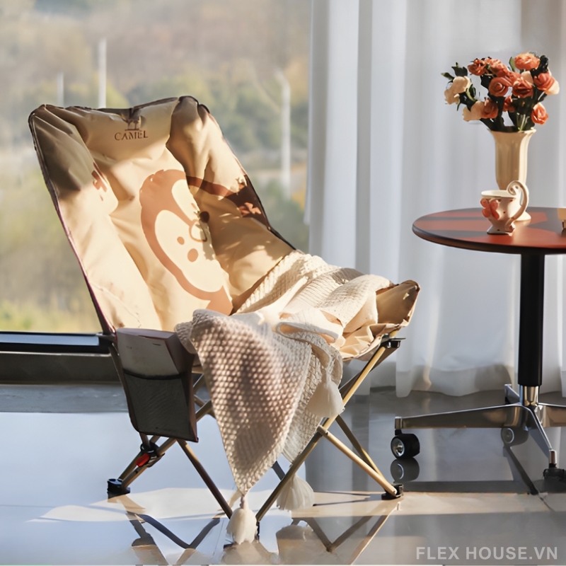 Ghế xếp thư giãn đa năng lót bông êm ái CM9429 (6) Ghế xếp thư giãn đa năng lót bông êm ái CM9429