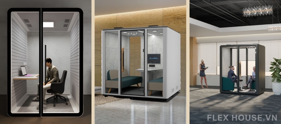 Đặt booth cách âm trong văn phòng mở có hiệu quả không? 17 Đặt booth cách âm trong văn phòng mở có hiệu quả không? 4