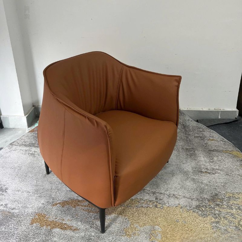 Ghế sofa đơn bọc da cao cấp phong cách vintage MU6048 11 Ghế sofa đơn bọc da cao cấp phong cách vintage MU6048 14
