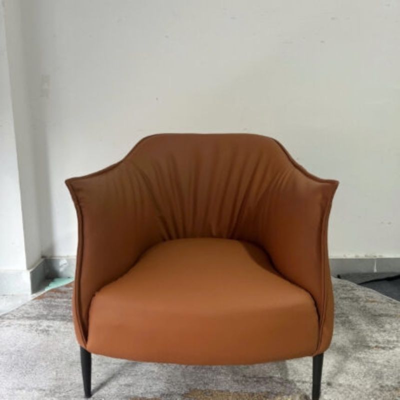 Ghế sofa đơn bọc da cao cấp phong cách vintage MU6048 9 Ghế sofa đơn bọc da cao cấp phong cách vintage MU6048 12