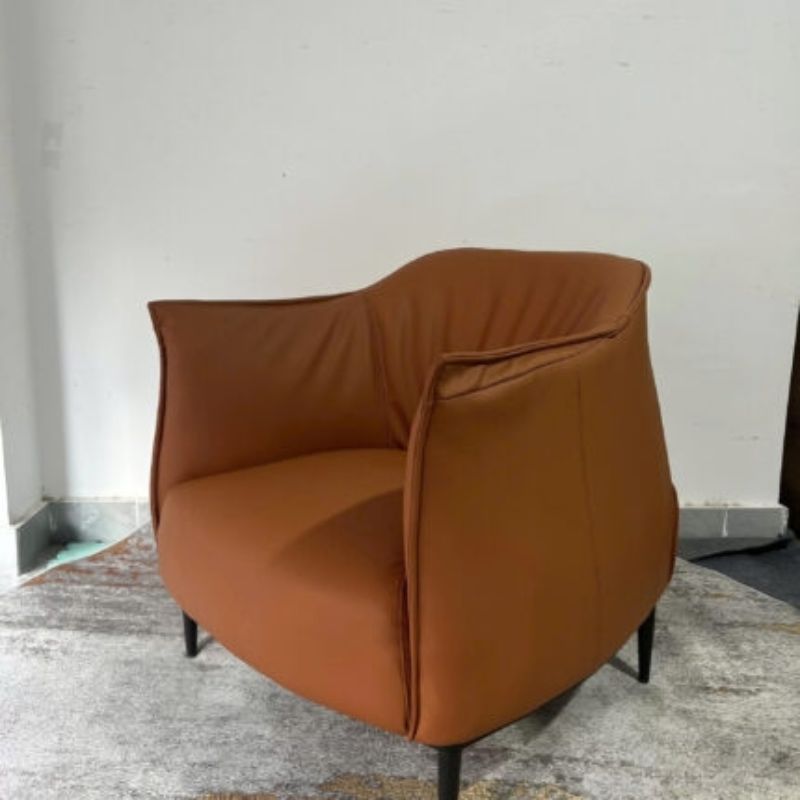 Ghế sofa đơn bọc da cao cấp phong cách vintage MU6048 10 Ghế sofa đơn bọc da cao cấp phong cách vintage MU6048 13