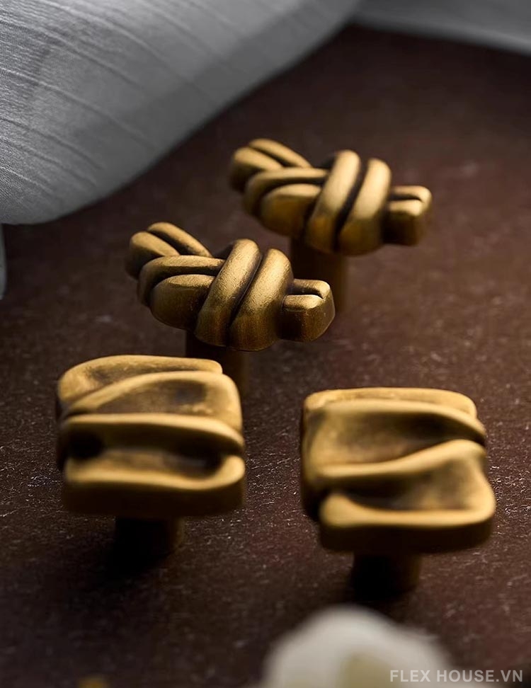 Núm tay nắm tủ đồng Vintage nghệ thuật LT2281 3 Núm tay nắm tủ đồng Vintage nghệ thuật LT2281 8