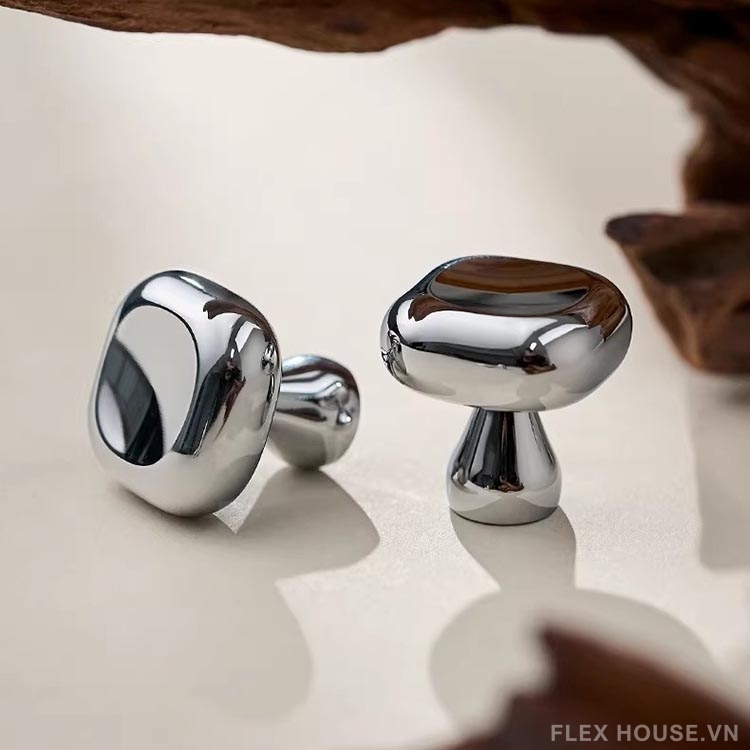 Núm tay nắm tủ đồng mạ chrome khối vuông bo mềm LT6140 11 Núm tay nắm tủ đồng mạ chrome khối vuông bo mềm LT6140 18