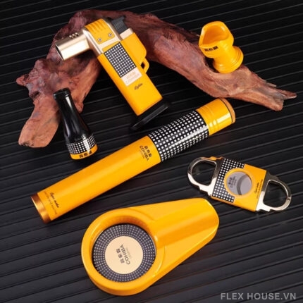 Set phụ kiện cigar 6 món đầy đủ tiện ích CH3116