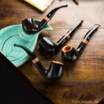 Tẩu thuốc hút cigar gỗ briar cao cấp LBS1074