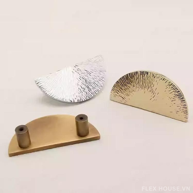 Tay nắm tủ bán nguyệt vân tia ánh kim OVLI2696 7 Tay nắm tủ bán nguyệt vân tia ánh kim OVLI2696 13