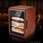 Tủ bảo quản cigar 21 lít gỗ tuyết tùng CGL2559