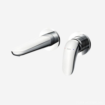 Vòi chậu nóng lạnh gắn tường hiện tại TOTO TLS03307B