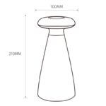 Đèn bàn cảm ứng cắm hoa tinh dầu thơm Lumi Vase MS0944