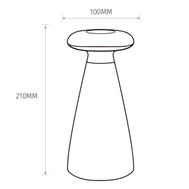 Đèn bàn cảm ứng cắm hoa tinh dầu thơm Lumi Vase MS0944 5 Đèn bàn cảm ứng cắm hoa tinh dầu thơm Lumi Vase MS0944