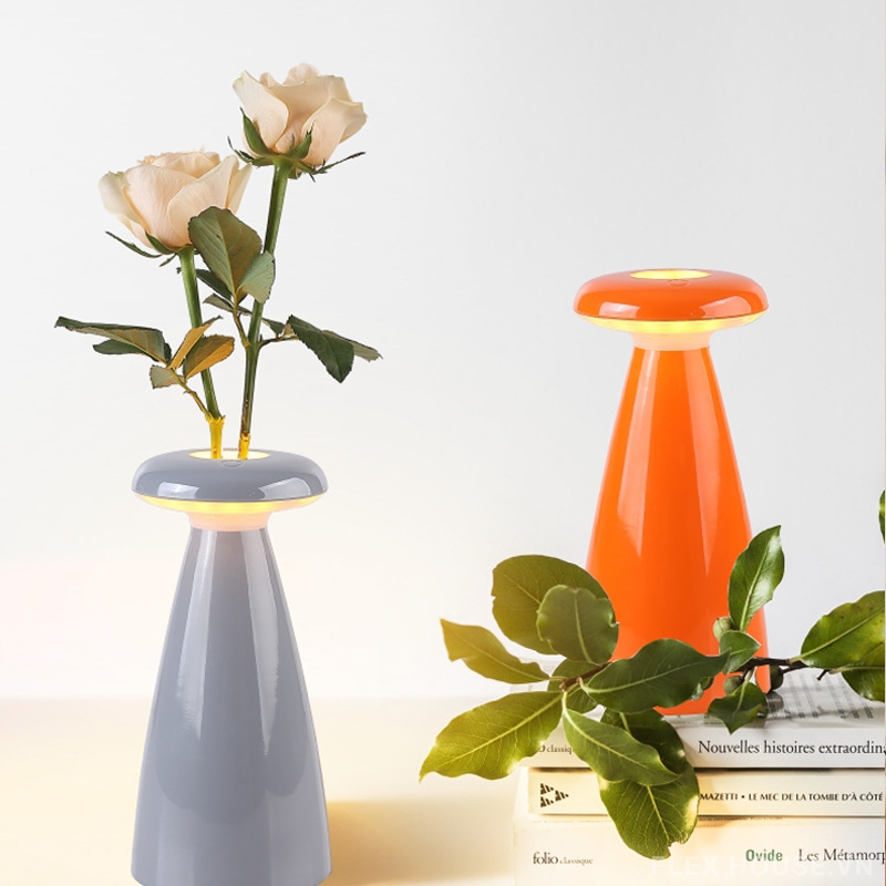 den-ban-cam-ung-cam-hoa-tinh-dau-thom-lumi-vase-ms0944 Đèn bàn cảm ứng cắm hoa tinh dầu thơm Lumi Vase MS0944
