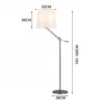 Đèn cây điều chỉnh chiều cao Chic and Basic AJD2849