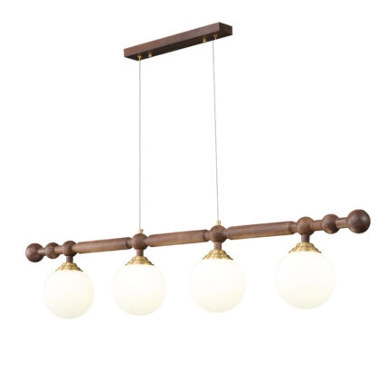 Đèn chùm tuyến tính thả bàn ăn kiểu Pháp cổ ZH3989