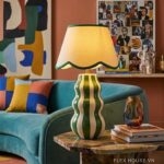 Đèn để bàn decor căn hộ nhà mẫu Verde Wave DL9350