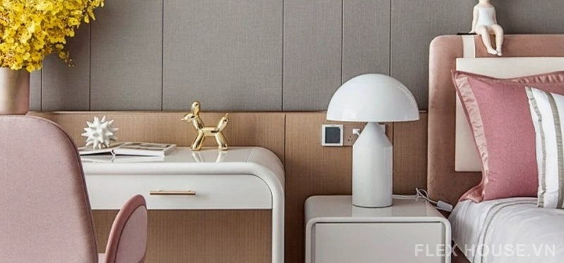 Đèn để bàn trang trí dáng nấm bằng thép cao cấp GL4521 3 Đèn để bàn trang trí dáng nấm bằng thép cao cấp GL4521