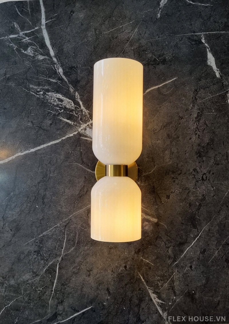 Đèn gắn tường thủy tinh dáng đồng hồ cát độc đáo VK113 3 Đèn gắn tường thủy tinh dáng đồng hồ cát độc đáo VK113