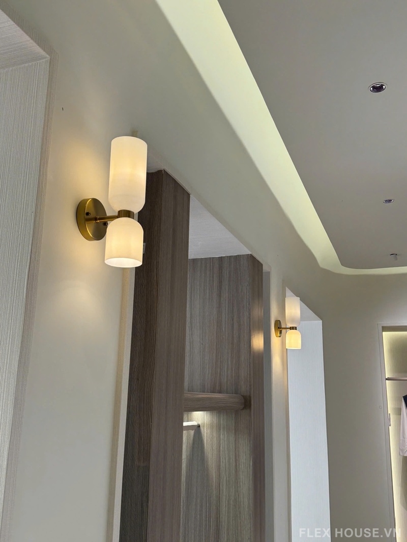Đèn gắn tường thủy tinh dáng đồng hồ cát độc đáo VK113 5 Đèn gắn tường thủy tinh dáng đồng hồ cát độc đáo VK113