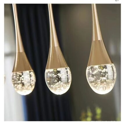 Đèn thả thông tầng pha lê Crystal Tear YSG1764
