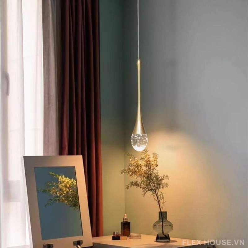 Đèn thả thông tầng pha lê Crystal Tear YSG1764 5 Đèn thả thông tầng pha lê Crystal Tear YSG1764