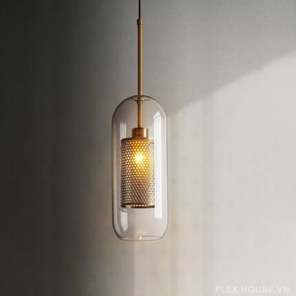 Đèn thả trần lõi hợp kim tổ ong Industrial Glam TT43