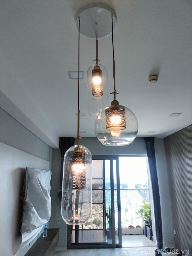 Đèn thả trần lõi hợp kim tổ ong Industrial Glam TT43 6 Đèn thả trần lõi hợp kim tổ ong Industrial Glam TT43