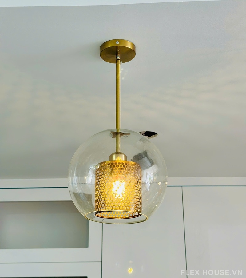 Đèn thả trần lõi hợp kim tổ ong Industrial Glam TT43 8 Đèn thả trần lõi hợp kim tổ ong Industrial Glam TT43