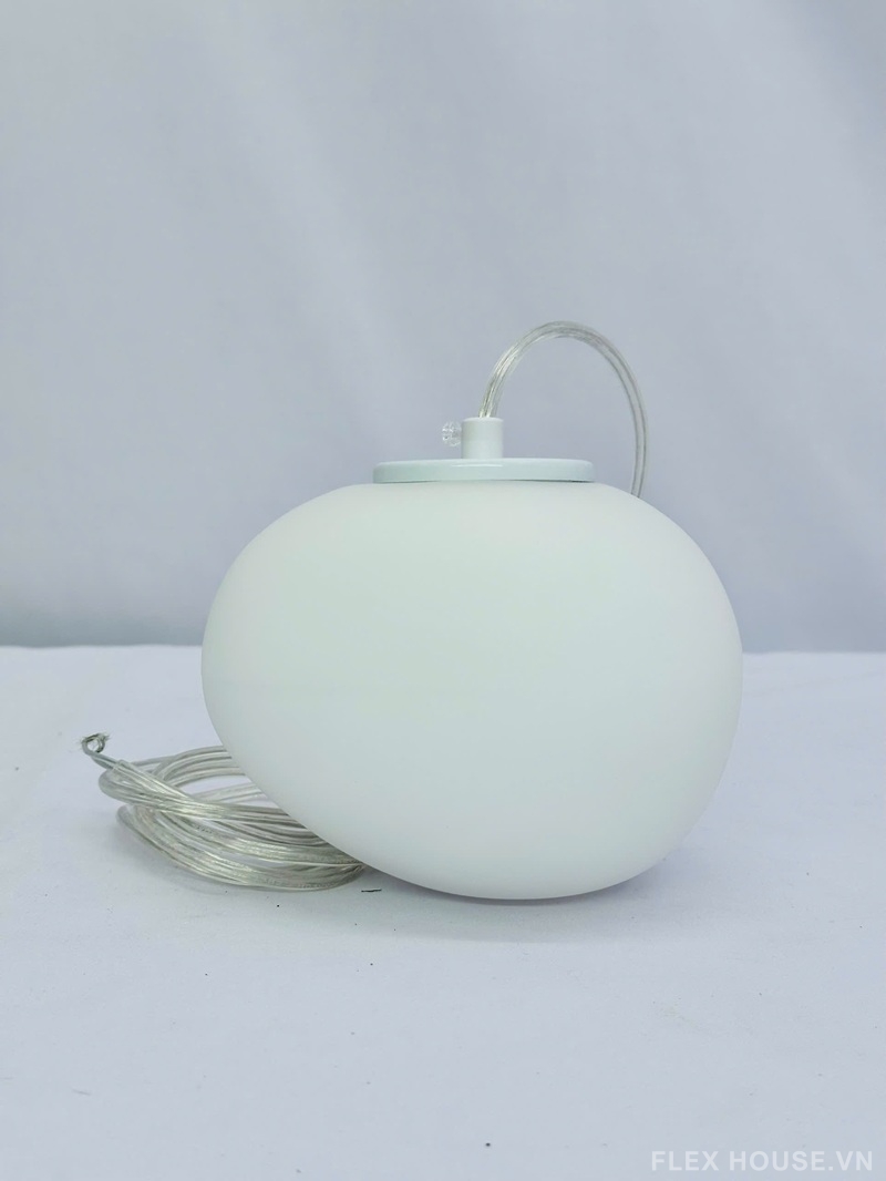 Đèn thả trần thủy tinh hình đá cuội Nordic TT46 10 Đèn thả trần thủy tinh hình đá cuội Nordic TT46