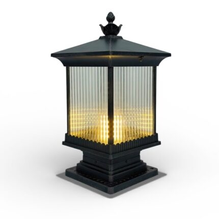 Đèn trụ cổng hợp kim cao cấp phong cách cổ điển DT25