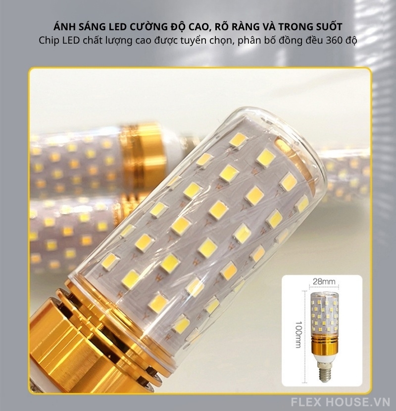 Đèn tường bằng thép chao kính sọc độc đáo QC9708 5 Đèn tường bằng thép chao kính sọc độc đáo QC9708