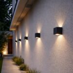 Đèn tường ngoài trời khối vuông Minimal Cube ZF6759-A