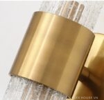 Đèn tường thân kim loại chao thủy tinh vân nứt RJ7354