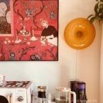 Đèn tường thủy tinh phong cách Bauhaus cổ điển JWJ1408