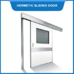 Phụ kiện cửa trượt tự động phòng sạch ICU chống bức xạ HH180