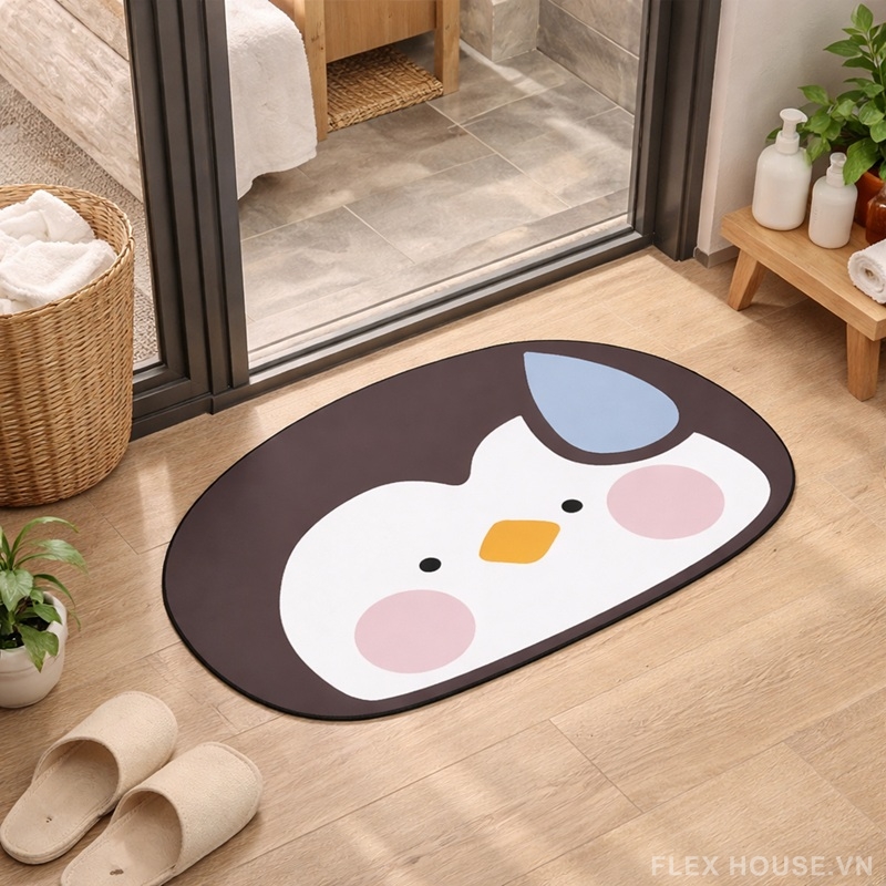 tham-chui-chan-chong-truot-hinh-thu-sh6505 Thảm chùi chân chống trượt hình thú SH6505