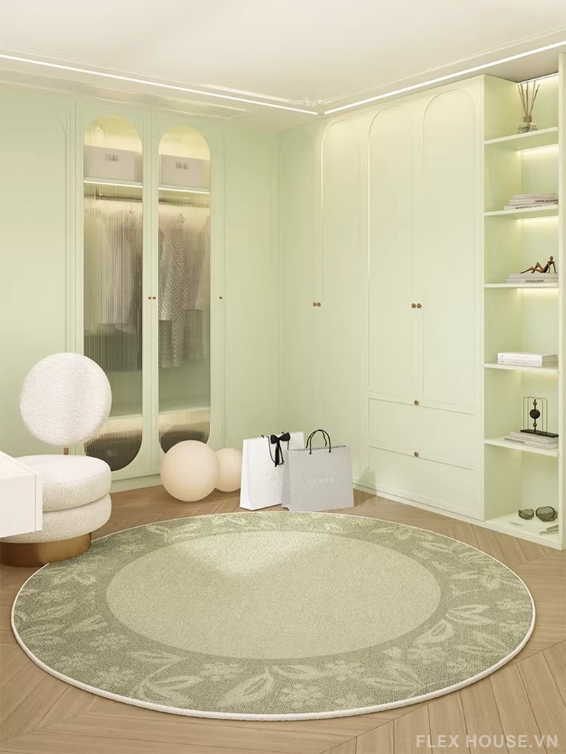 Thảm hoa văn Thanh Diệp Ý Yên decor phòng ngủ HY8475 1 Thảm hoa văn Thanh Diệp Ý Yên decor phòng ngủ HY8475