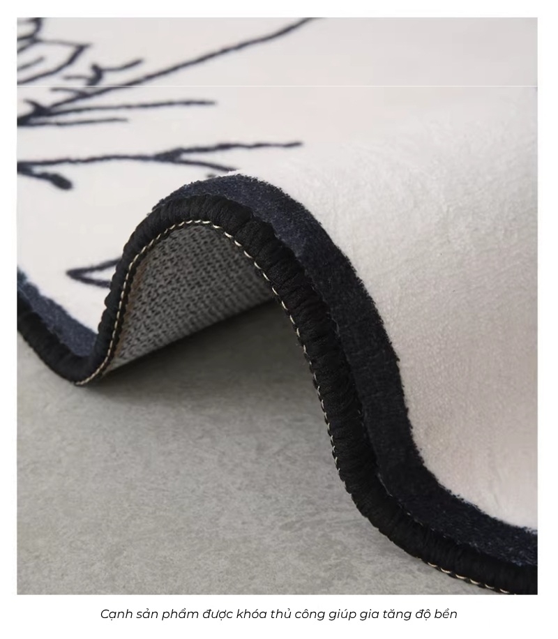 Thảm len cừu nhân tạo cao cấp họa tiết Zebra HY7683 5 Thảm len cừu nhân tạo cao cấp họa tiết Zebra HY7683