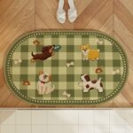 Thảm lót bồn tắm đế chống trượt Greenie Dogs XF8112
