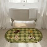 Thảm lót bồn tắm đế chống trượt Greenie Dogs XF8112