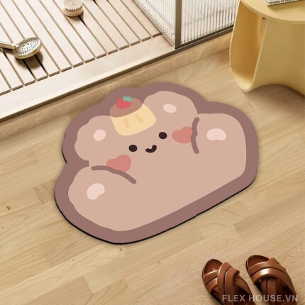 Thảm nhà tắm siêu thấm nhanh khô bằng bùn diatom SH6507.02