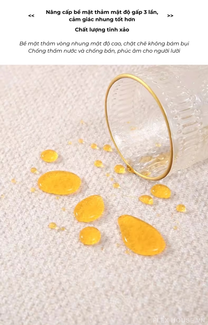 Thảm trải sàn phòng khách Indochine Blue Garden HY9688 8 Thảm trải sàn phòng khách Indochine Blue Garden HY9688