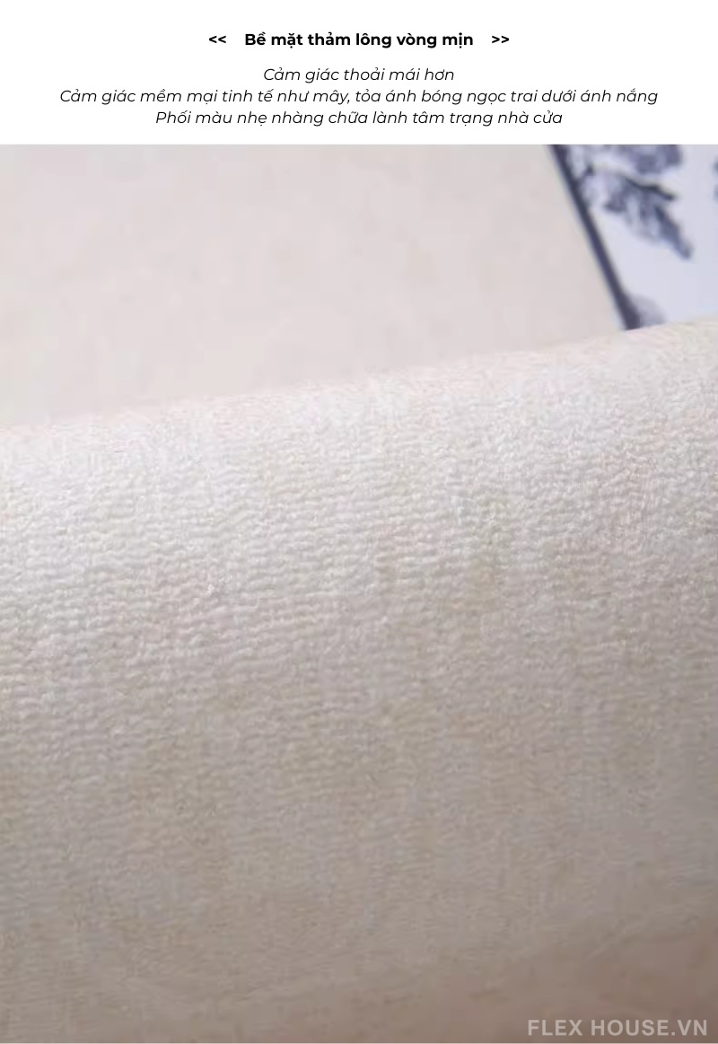 Thảm trải sàn phòng khách Indochine Blue Garden HY9688 9 Thảm trải sàn phòng khách Indochine Blue Garden HY9688