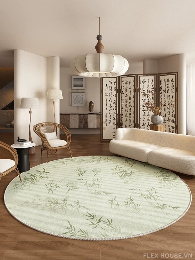 Thảm trải sofa ghế papasan Thanh Trúc Sương Mai HY8476 1 Thảm trải sofa ghế papasan Thanh Trúc Sương Mai HY8476