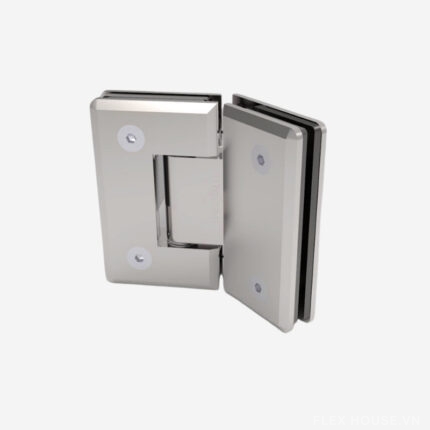 Bản lề kính kính 135 độ inox bóng Hafele 499.05.856