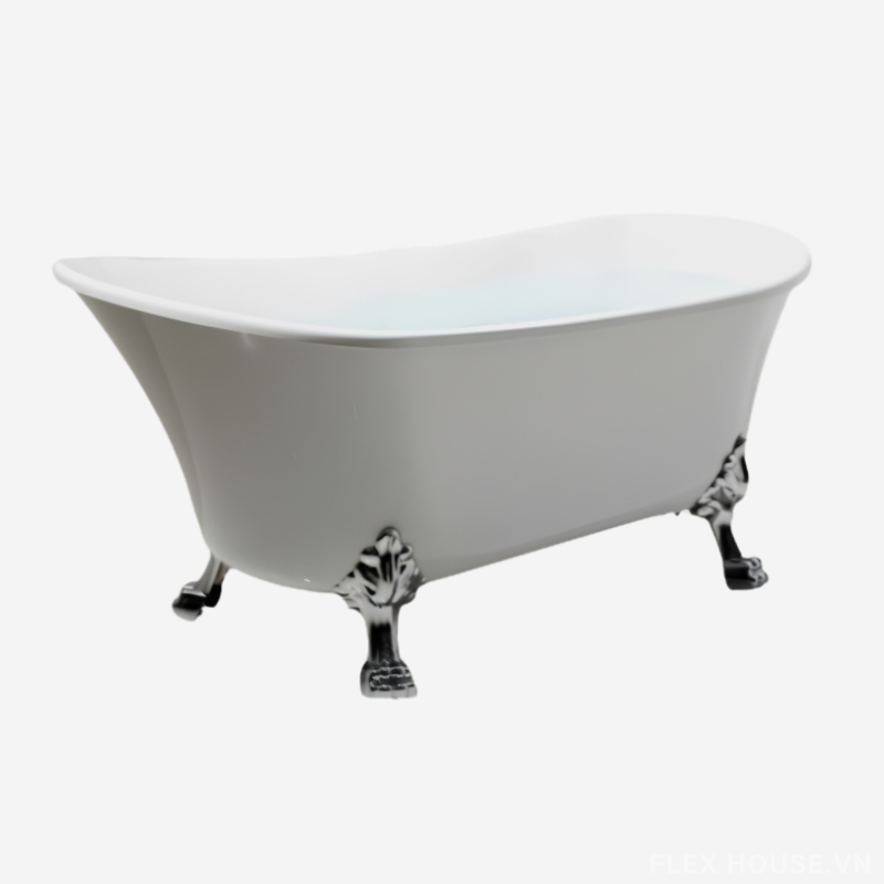 Bồn tắm độc lập Acrylic Nagoya 1700 Hafele 588.99.650 (2) Bồn tắm độc lập Acrylic Nagoya 1700 Hafele 588.99.650