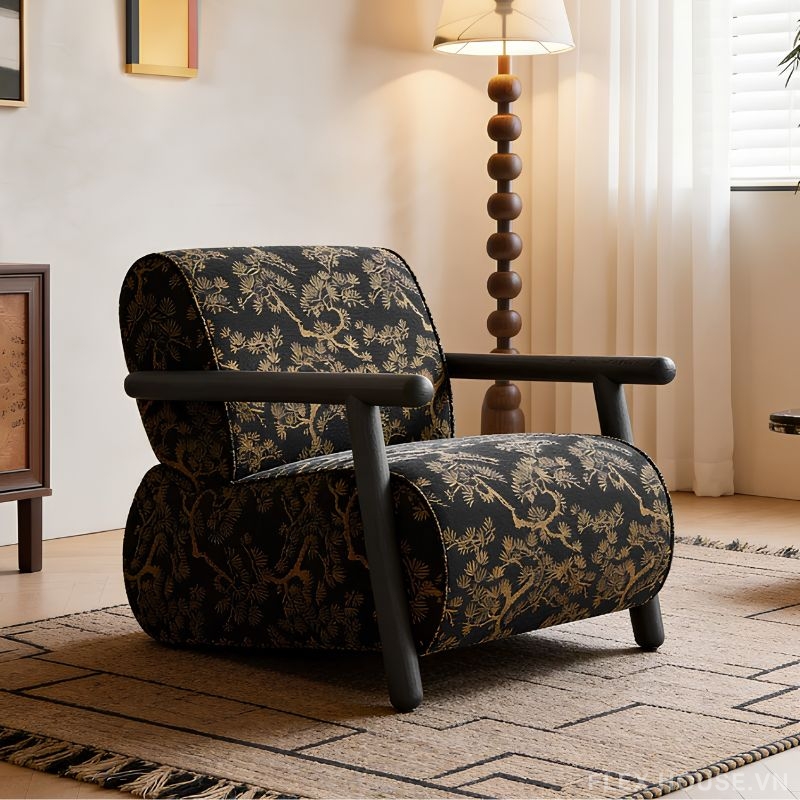 Ghế armchair gỗ cao cấp Đông Phương HC7045 3 Ghế armchair gỗ cao cấp Đông Phương HC7045