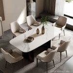 Ghế phòng ăn tựa lưng cao sang trọng Monaco XD7211