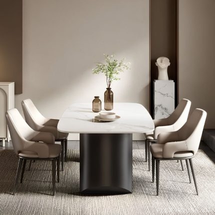 Ghế phòng ăn tựa lưng cao sang trọng Monaco XD7211