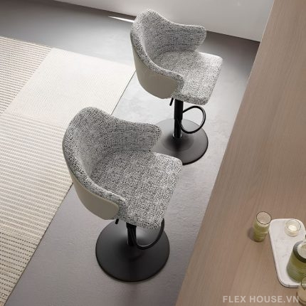 Ghế quầy bar nâng hạ phong cách Minimalist YV1006