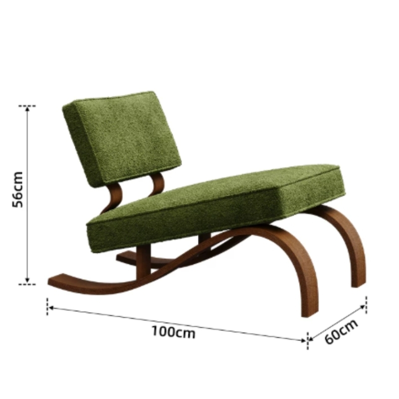 Ghế sofa đơn chân uốn nghê thuật Wabi-sabi HC0224 7 Ghế sofa đơn chân uốn nghê thuật Wabi-sabi HC0224 10