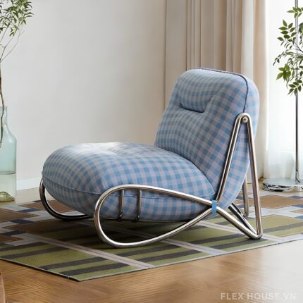 Ghế sofa đơn thư giãn chân hình cá nghệ thuật HC0229